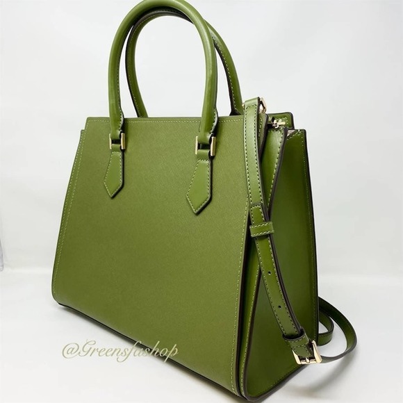 New Michael Kors Purse Hope Large Satchel - Picture 4 of 10